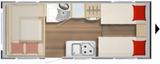 Bürstner Averso Plus 520 TL Glattblech, 2.000 Kg, Sofort  - Bürstner Tl