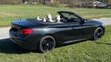 BMW M240i Cabrio - HK, Leder, Abstandtempom. - schwarze BMW M240i