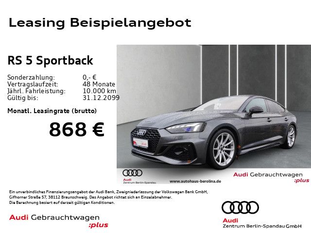 Audi RS5 Sportback *MATRIX*HuD*B&O*NAV+*ACC*Virt.C+*