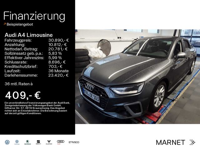 Audi A4 Limousine S line 35 TDI*Stadt/Tour*Mittelarml