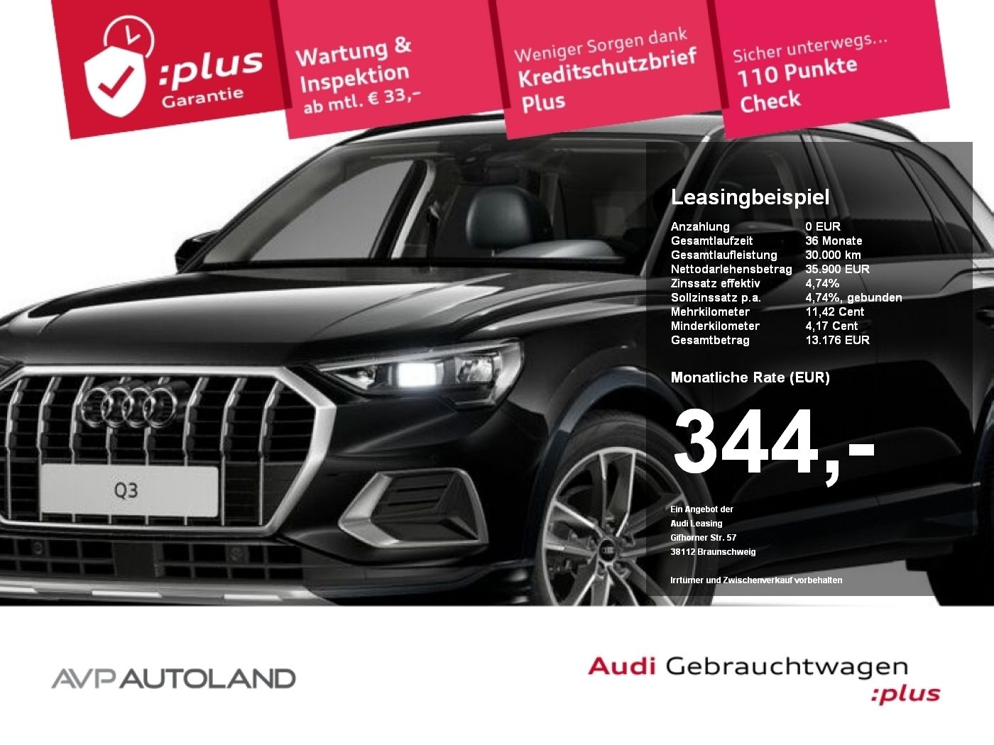 Audi Q3 TFSI Stronic | MMI NAVI PLUS | AHK