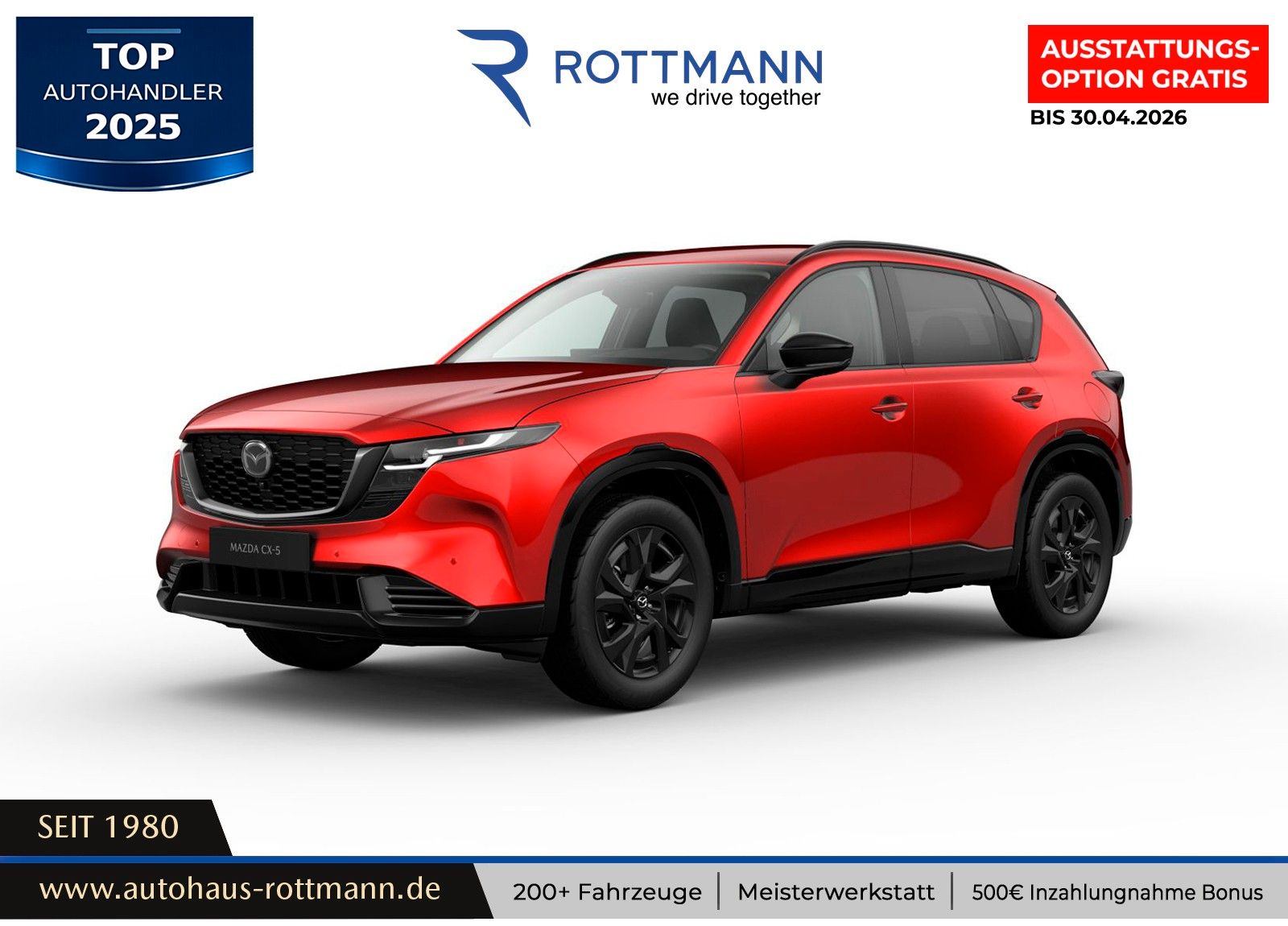 Mazda CX-5 2026 e-SKYACTIV-G 2.5 6AT HOMURA Leder-S