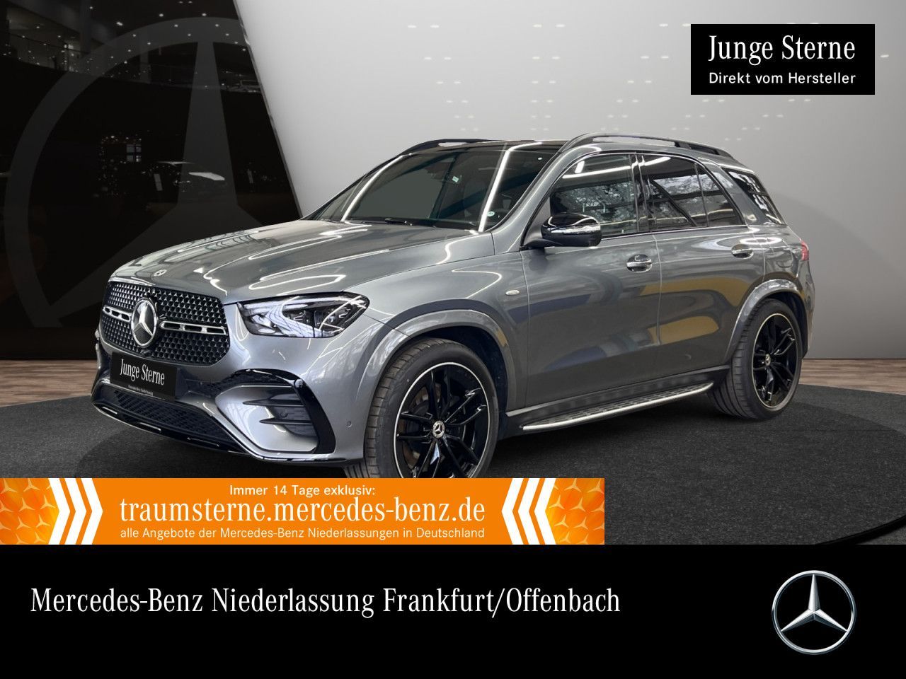 MERCEDES-BENZ GLE 350 de 4M AMG PREMIUM/22"/Pano/AHK/Night/Bur