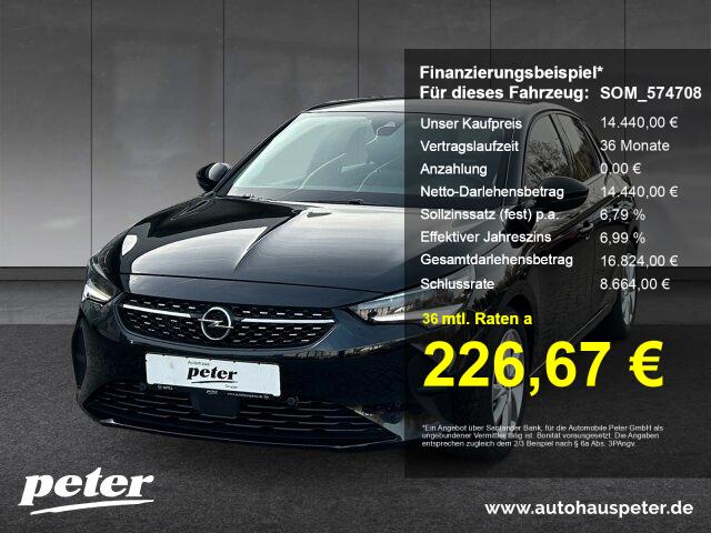 Opel Corsa F 1.2 Turbo Elegance Klimaautomatik Sitzhe