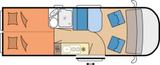 Hobby Vantana De Luxe K65 ET (03) SAT+TV, AHK, Automat - Hobby Vantana De Luxe