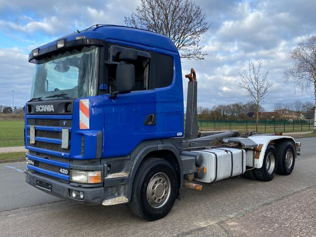 Scania 420 124 G 6x2 Hakengerät Retarder Kupplung