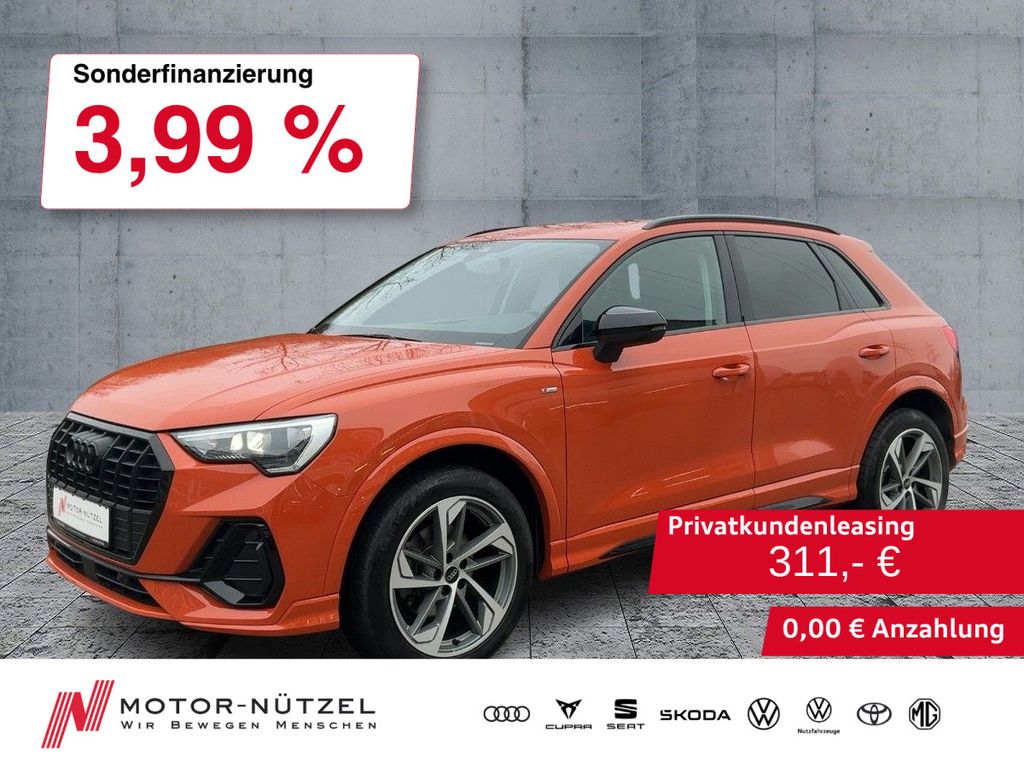 Audi Q3 35 TDI S-TR S-LINE 5JG+LED+NAVI+AHK+ACC+VC+19