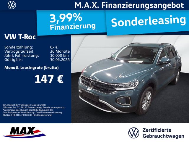 T-Roc 1.0 TSI LIFE LED+APP+SITZHZG+DCP+NAVI+ALU+