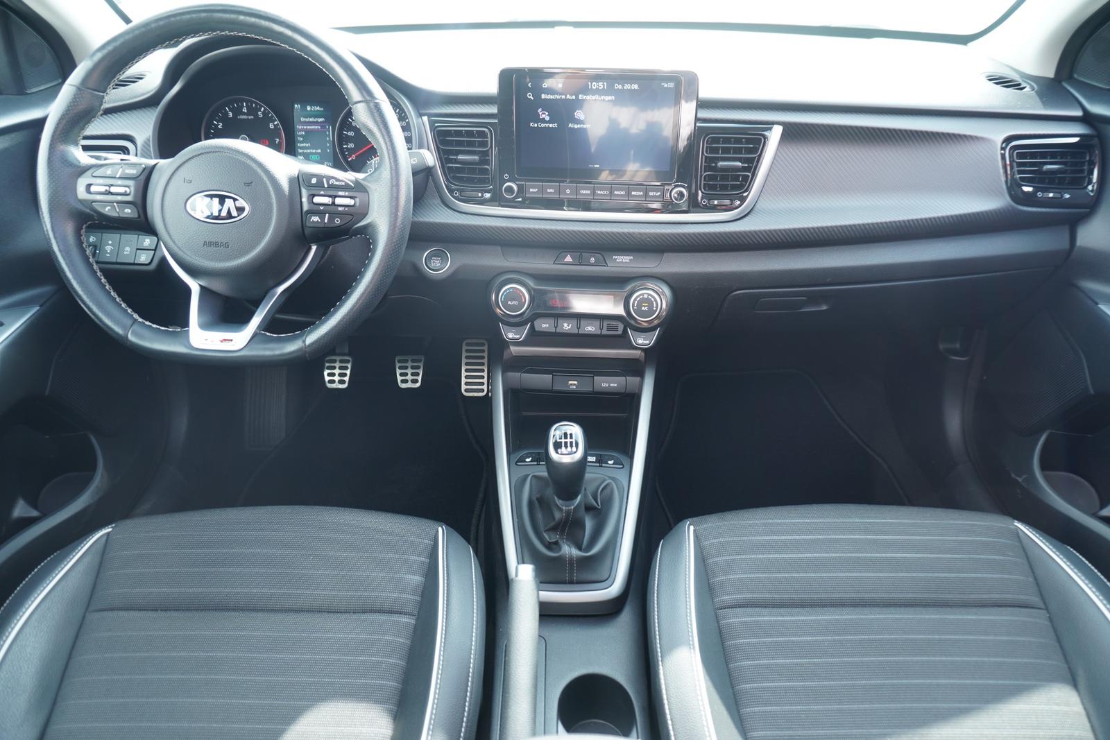 Kia Rio 1.0 M-Hybrid GT-Line Navi LED Tempomat SHZ, миниатюра 9