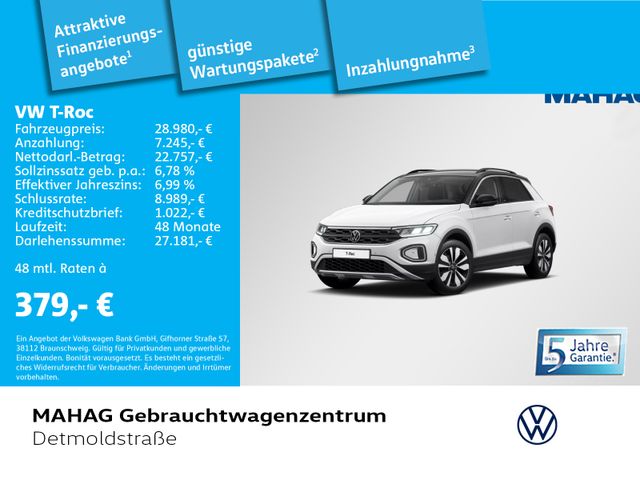 Volkswagen T-Roc 1.5 TSI MOVE Navi LED AHK DSG