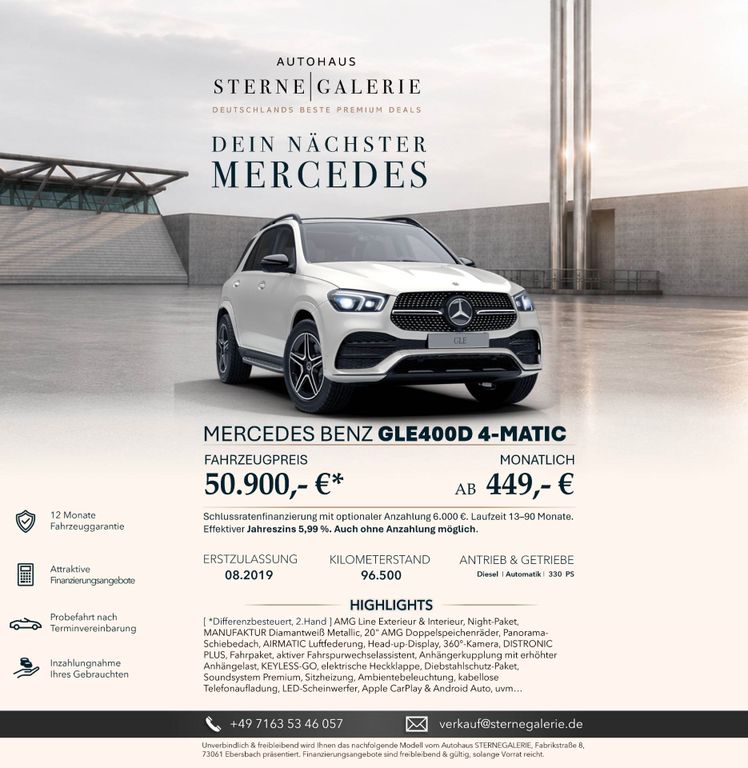 Image of Mercedes-Benz GLE 400