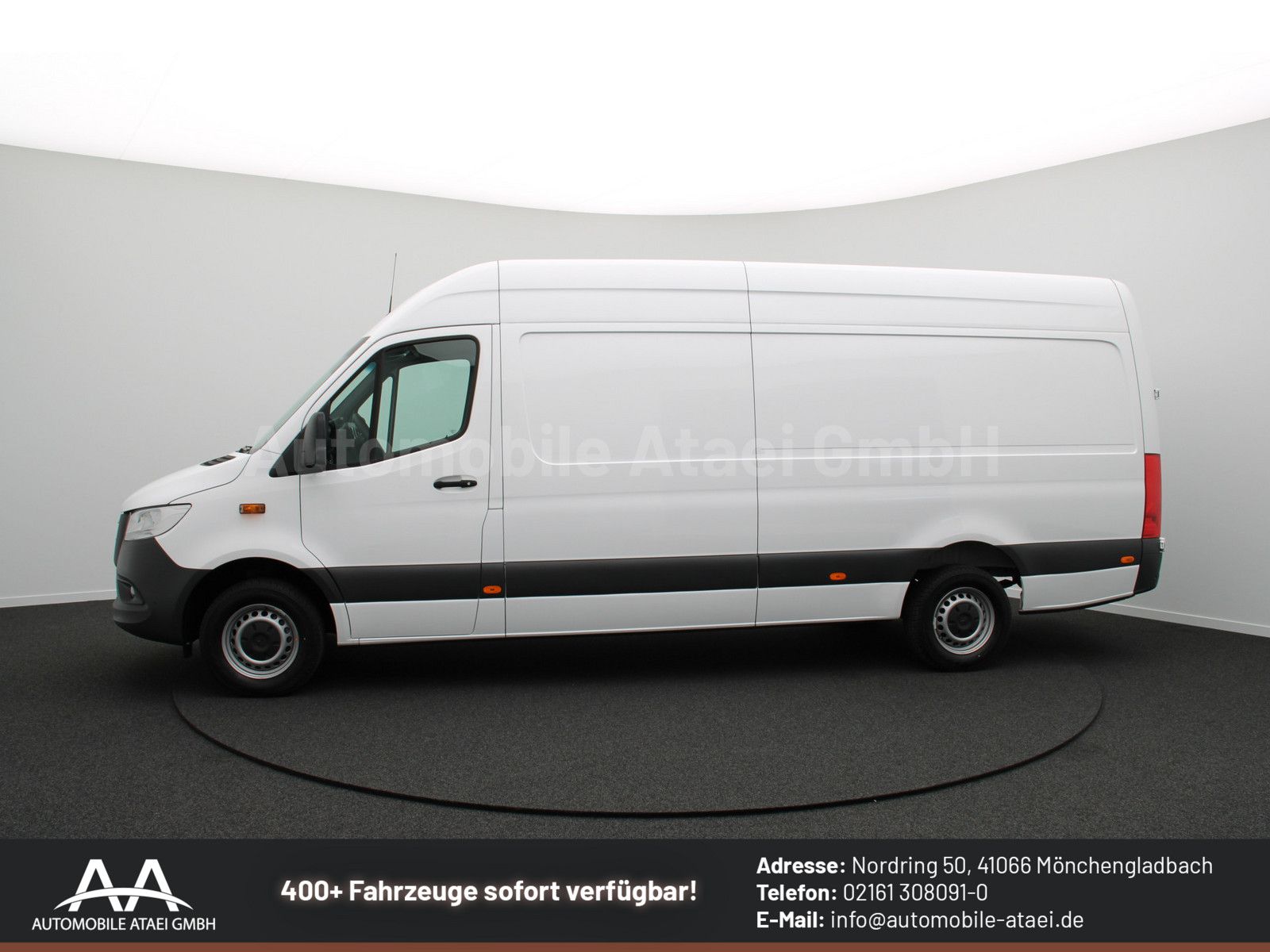 Fahrzeugabbildung Mercedes-Benz Sprinter 317 Maxi Automatik AHK 3,5t+360° 0616