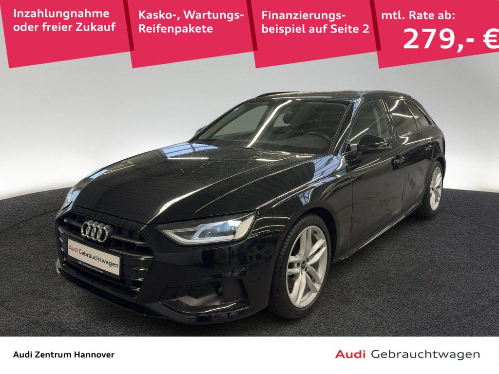 Audi A4 Avant 40 TDI advanced AHK Navi virtual LED DA