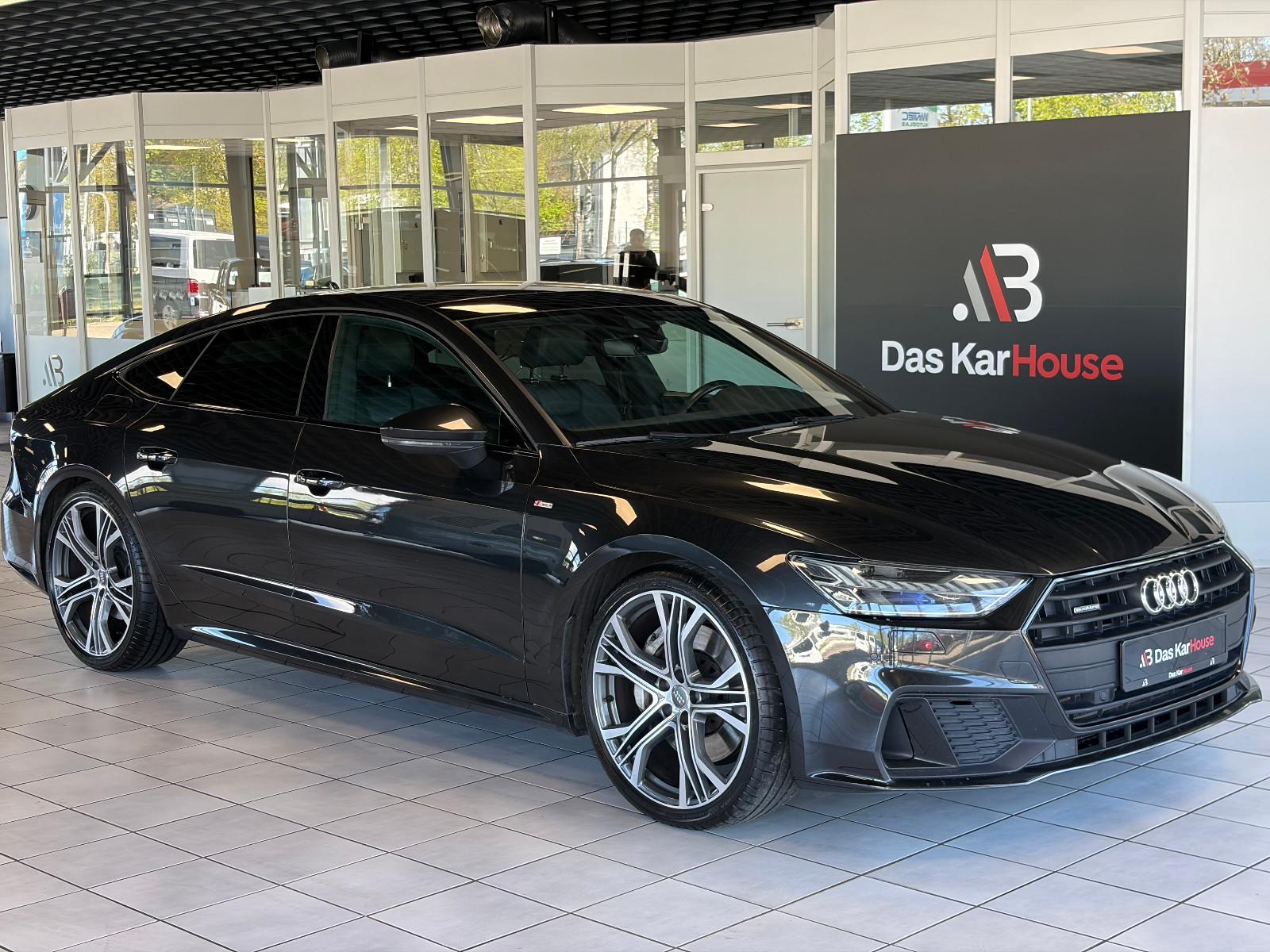 Audi A7 55 TFSI quattro · S Line · Matrix · Pano ·