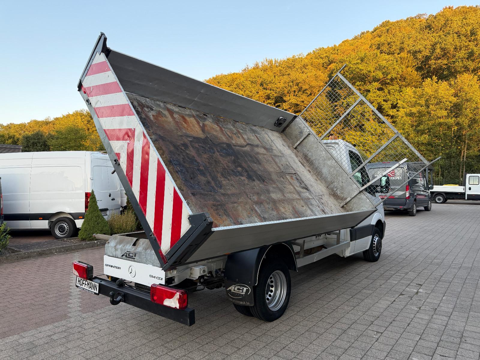 Mercedes-Benz Sprinter 514 CDI 5t Dreiseiten Kipper Zwilling