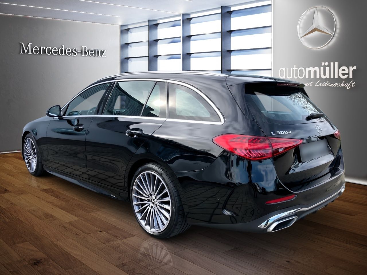 Fahrzeugabbildung Mercedes-Benz C 300 d T AMG+AHK+EASYPACK+AMBIENTE+KAMERA+