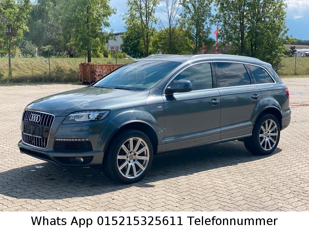 Audi Q7 3.0 TDI quattro 7.Sitzer 3x.S-Line Tüv neu
