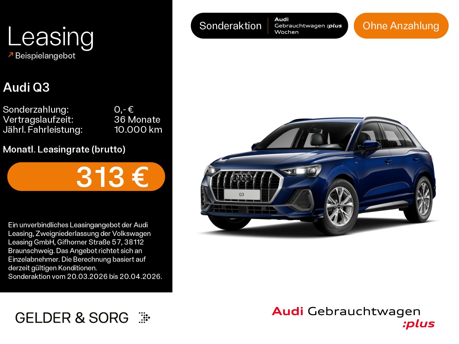 Audi Q3 35 TDI S line LED*RFK*ACC*Sound*Virtual