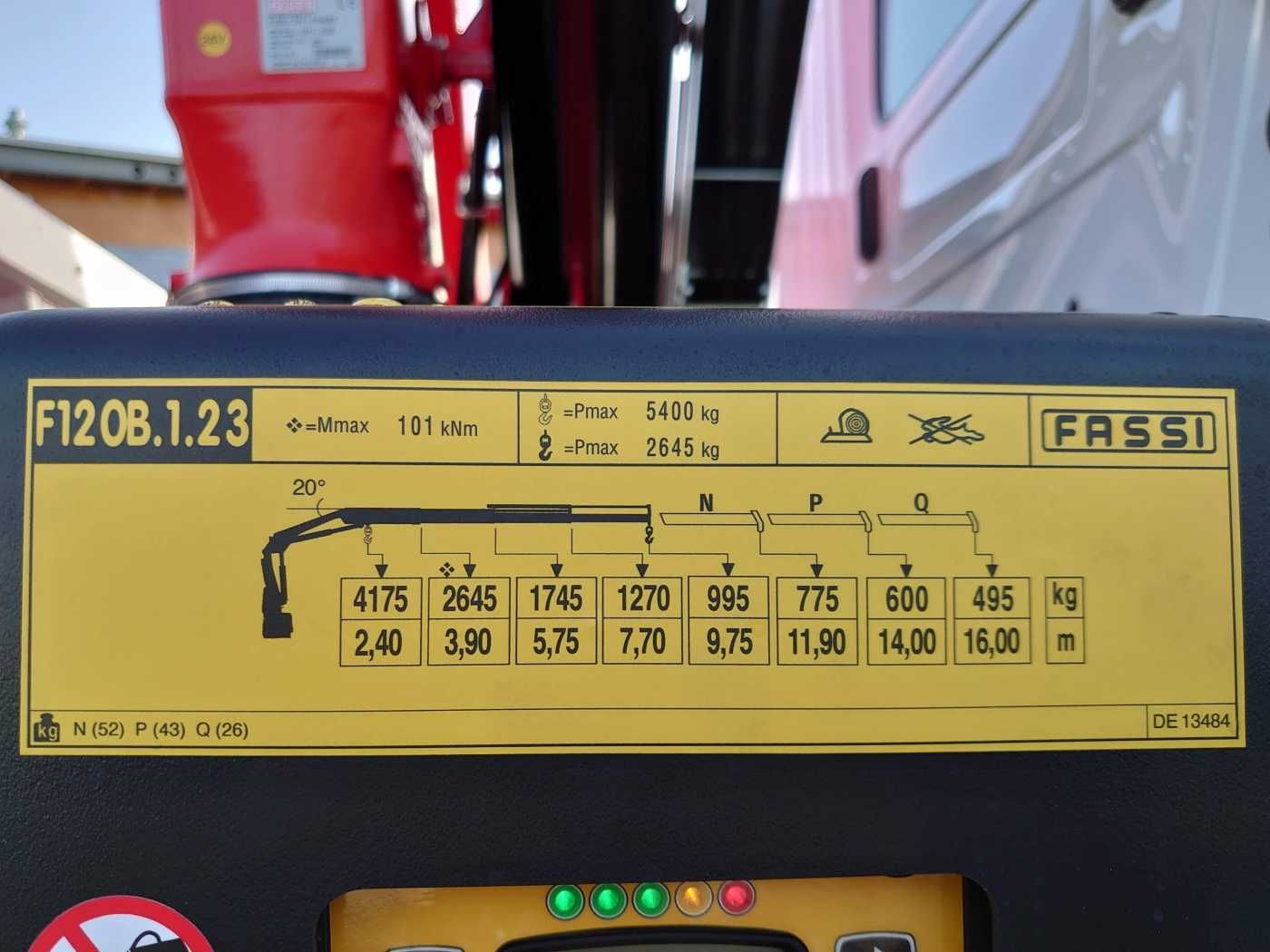 Fahrzeugabbildung Mercedes-Benz Arocs 1832 KK 4x2 Kipper+Kran Fassi F120+Funk