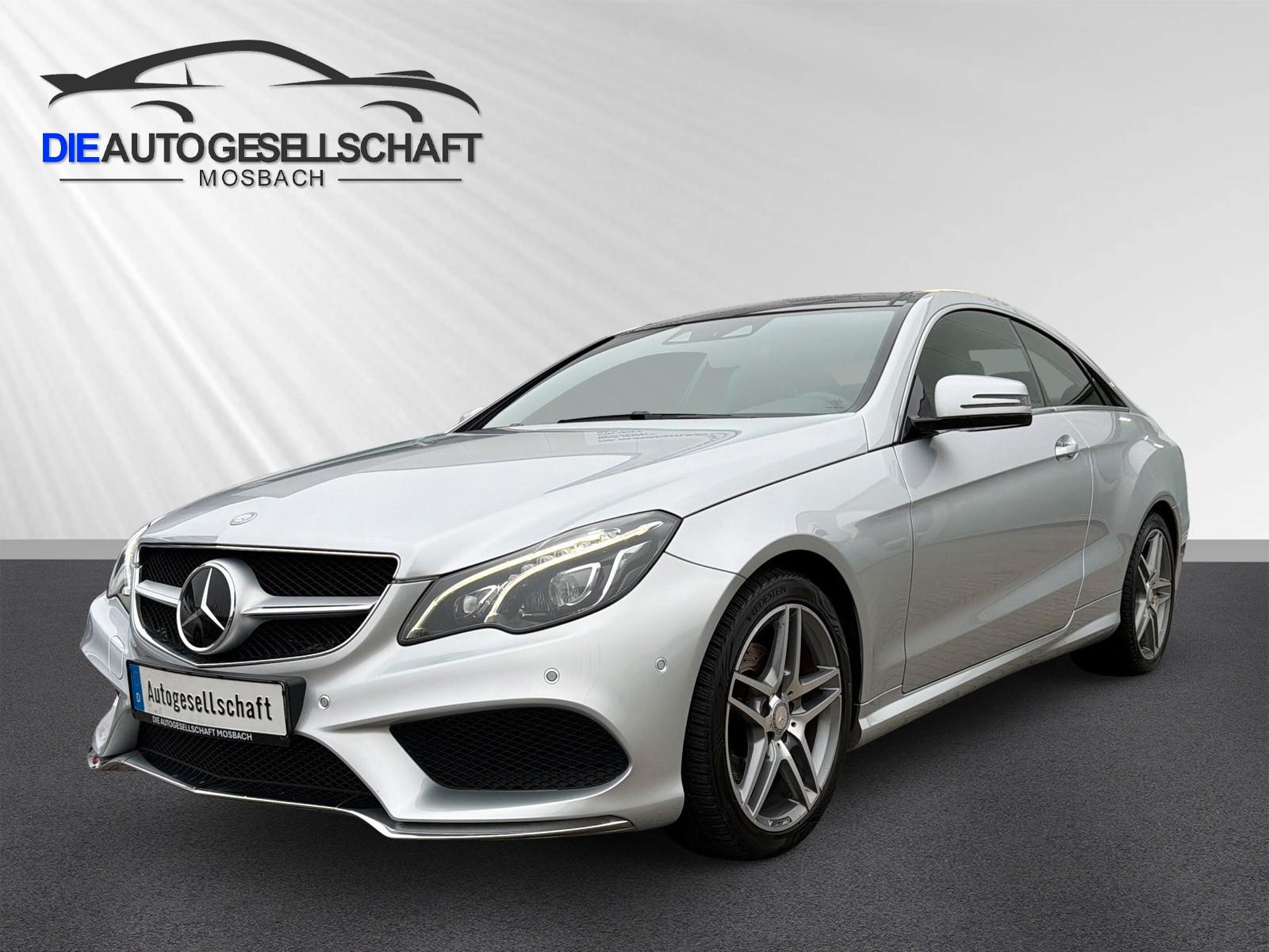 Mercedes-Benz E 350d E Coupe AMG-Line 207 ILS Leder HK AHK