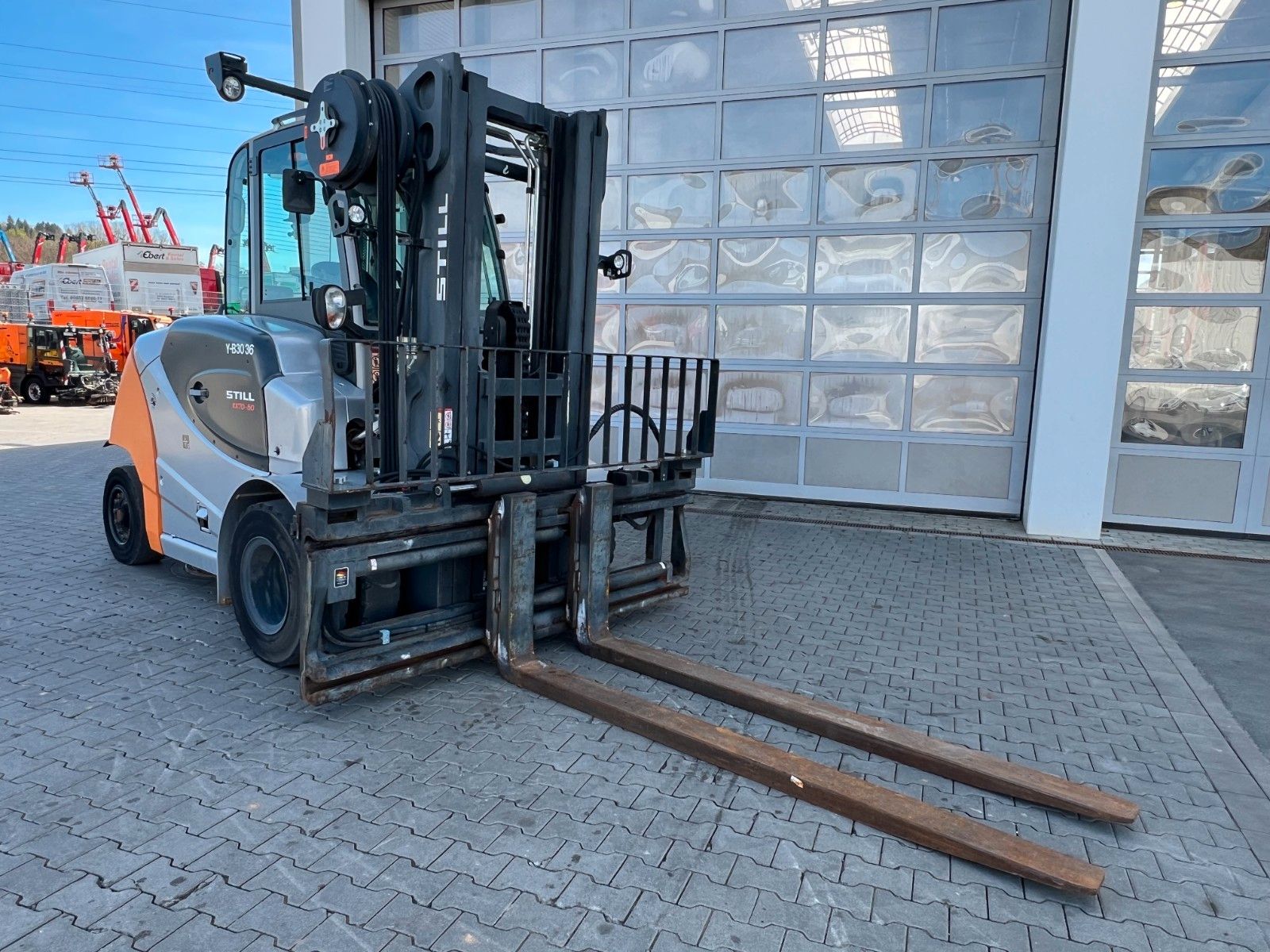 Fahrzeugabbildung Still RX70-80 / Tripex: 4.70m! / Zinkenversteller / SS