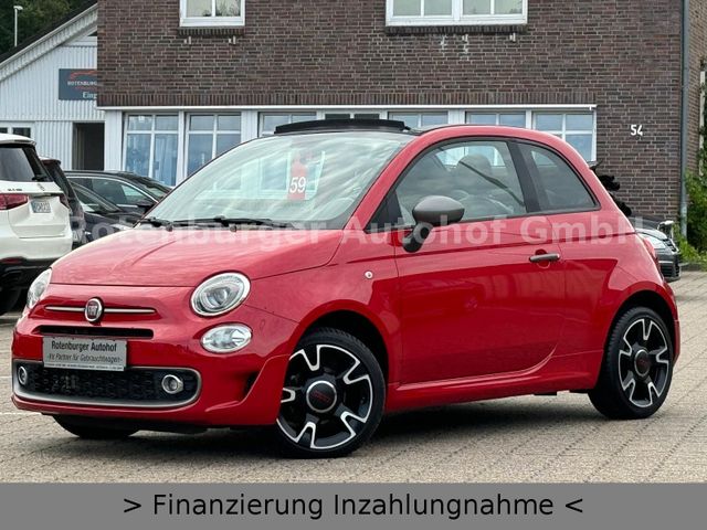 Fiat 500S*CABRIO*FALTDACH*LEDER*KLIMA*PDC*1.HAND*