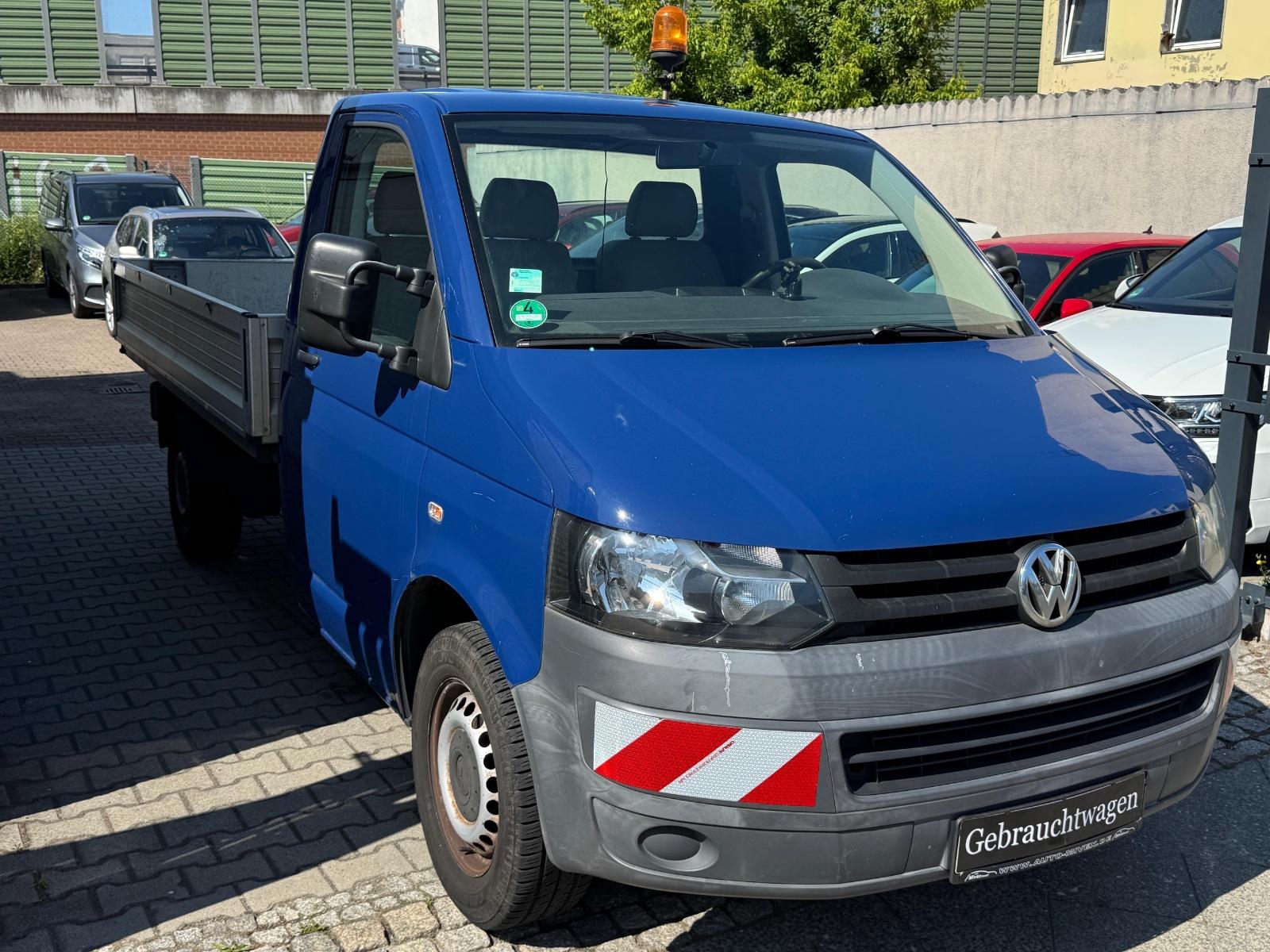 Volkswagen T5 2,0 TDI Transporter Pritsche Tieflader HU NEU