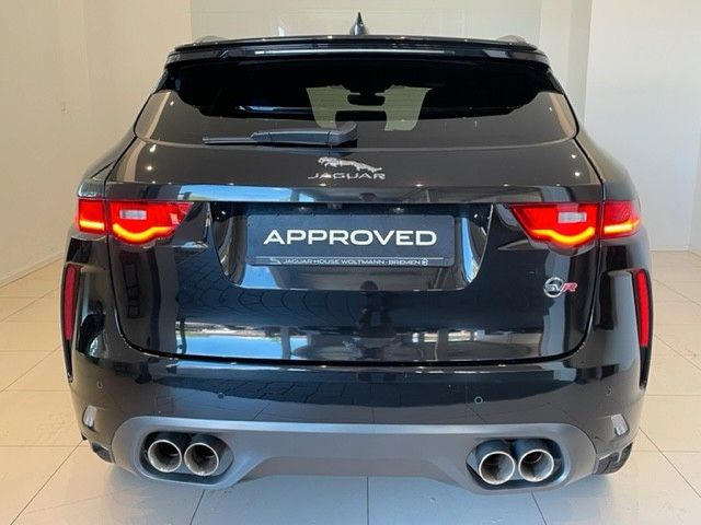 Fahrzeugabbildung Jaguar F-PACE P550 SVR AWD Panoramadach AHK elk. & 22"