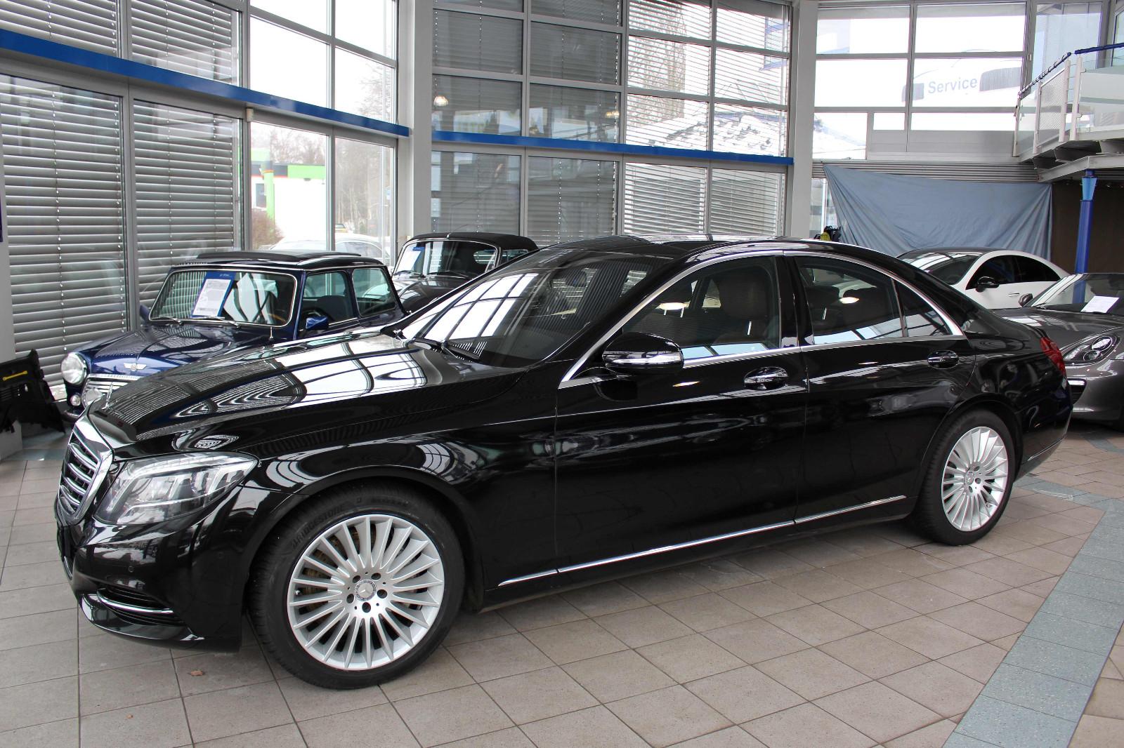 Mercedes-Benz S 500 , Leder braun , PGSD