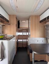 HYMER / ERIBA / HYMERCAR 525 Living mit Hochbett/Mover/Luftvorzelt/Klima - HYMER / ERIBA Living