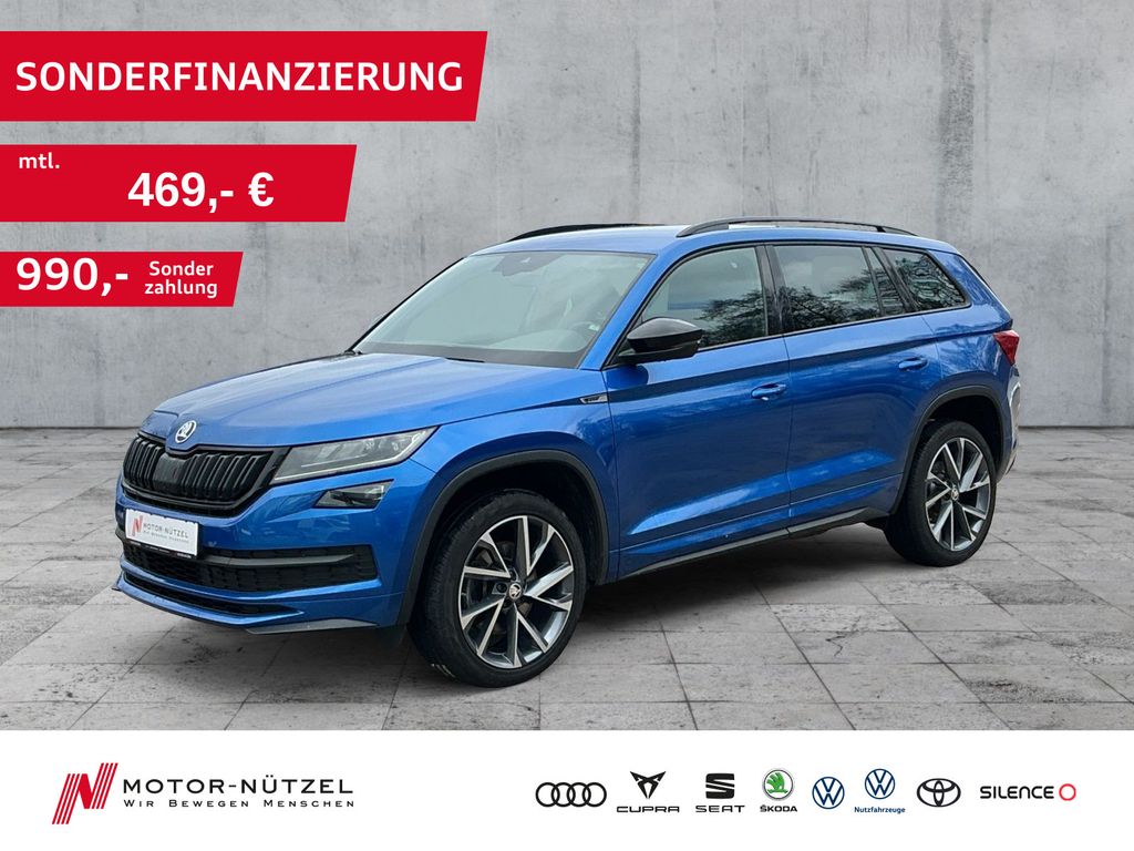 Skoda Kodiaq 2.0 TSI 4x4 DSG SPORTLINE NAVI+AHK+STDHZG