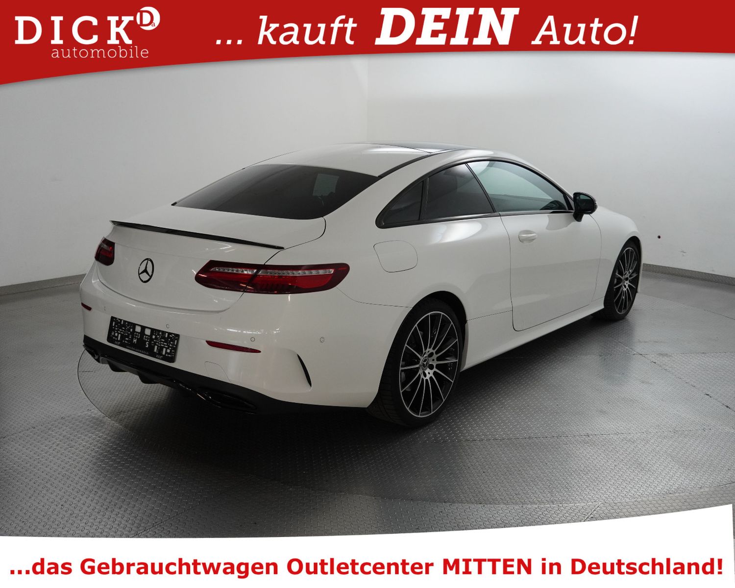 Fahrzeugabbildung Mercedes-Benz E350d Coupe 2X AMG Line NIGHT+PANO+VIRTU+360+VOL