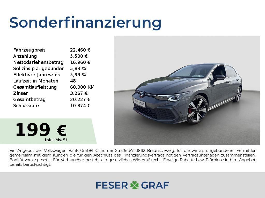 Volkswagen Golf GTD DSG BlackStyle ACC MatrixLED Kamera App 2022
