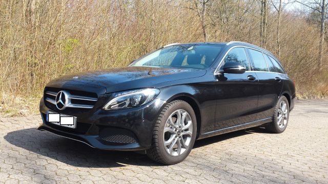 MERCEDES-BENZ C 180 T,  9G Autom, Sitzheizung,  156PS, t.Leder