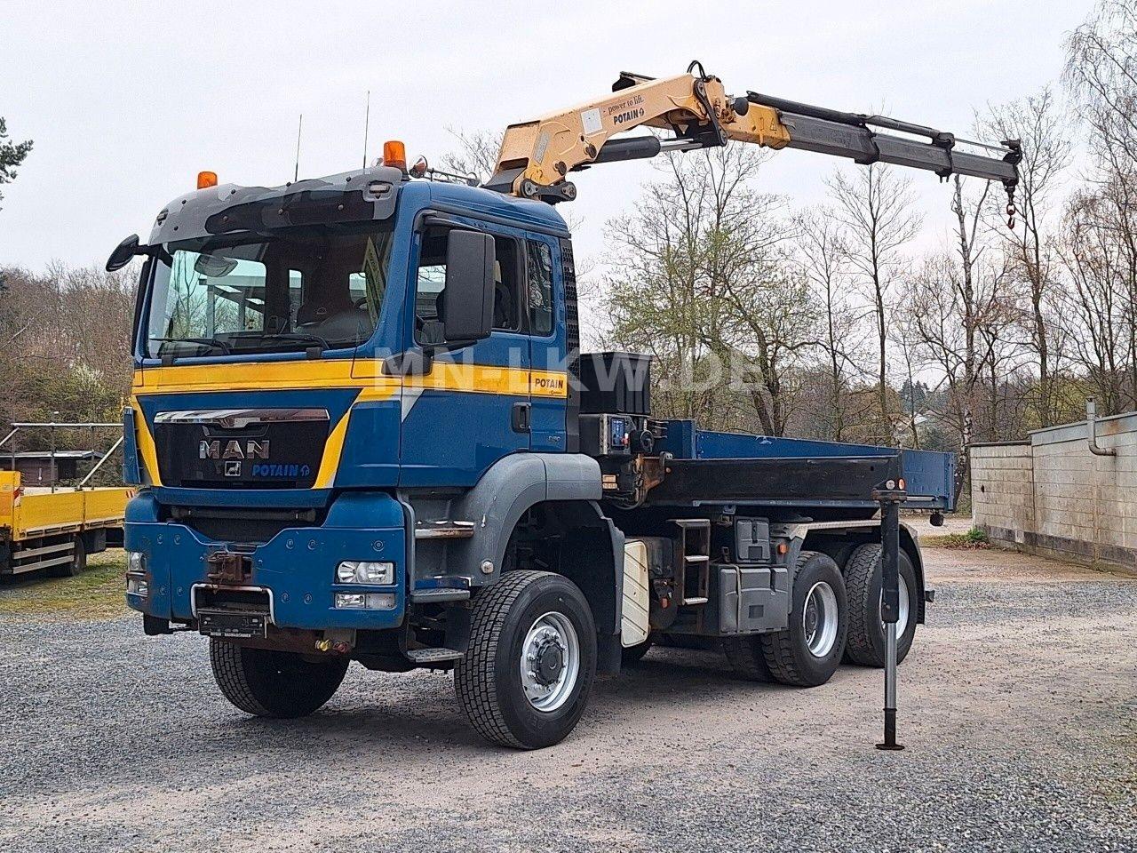 MAN TGS 26.480 6x6 BBS ALLRAD KRAN MIT FUNK TÜV