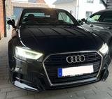 Audi A3 Cabriolet 1.5 TFSI S Line Ext Navi, LED, PDC  - Audi A3: Schwarz, Cabrio