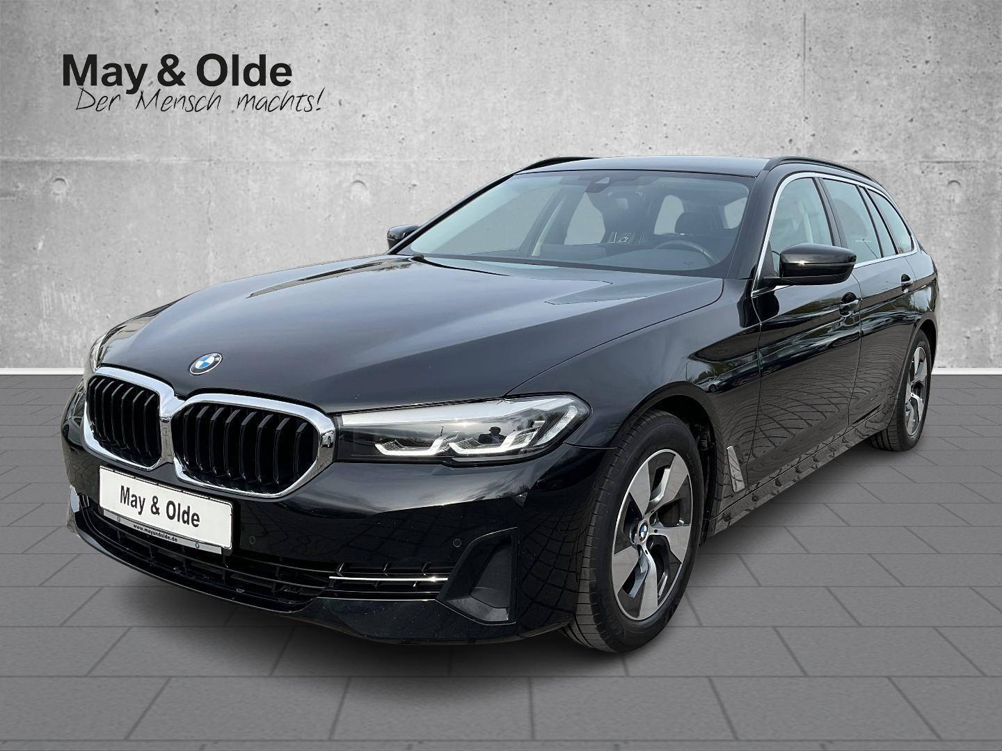 BMW 520 d Touring Aut AHK Navi Leder LED DAB SHZ PDC