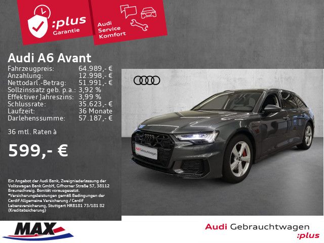 Audi A6 Avant 55 TFSI e QUATT S LINE MATRIX+PANO+AHK+