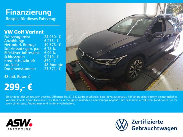 Volkswagen Golf VIII Variant Active 1.5 TSI LED NAVI VC SHZ