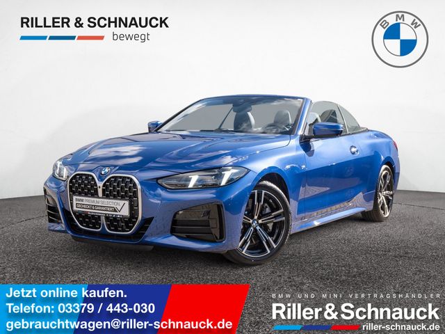 BMW 430i Cabrio xDrive M-Sport H/K NAVI AHK LED 360°