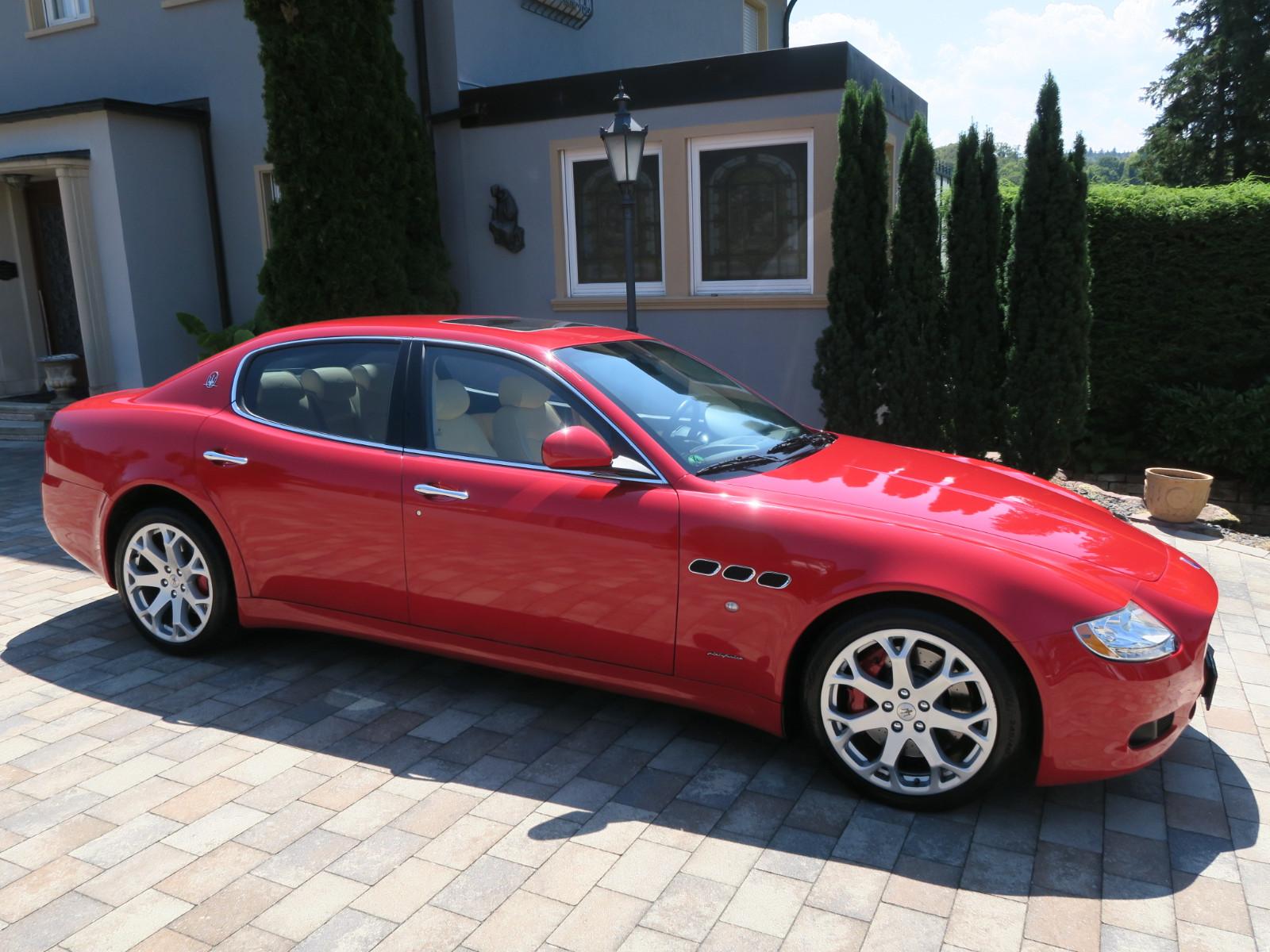 Maserati Quattroporte S, rosso/crema !! org km ! top !