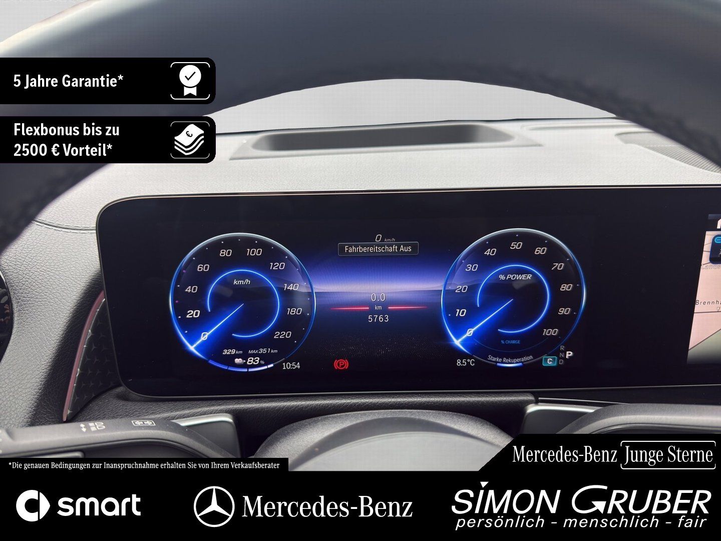 Fahrzeugabbildung Mercedes-Benz EQB 350 4M AMG Pano HUD Burm 7Sitzer 360° Magno