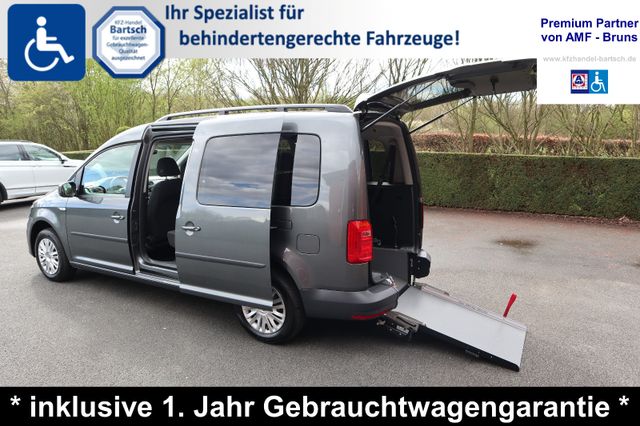 Volkswagen Caddy Maxi*rollstuhlgerecht*Wenderampe*Garantie*