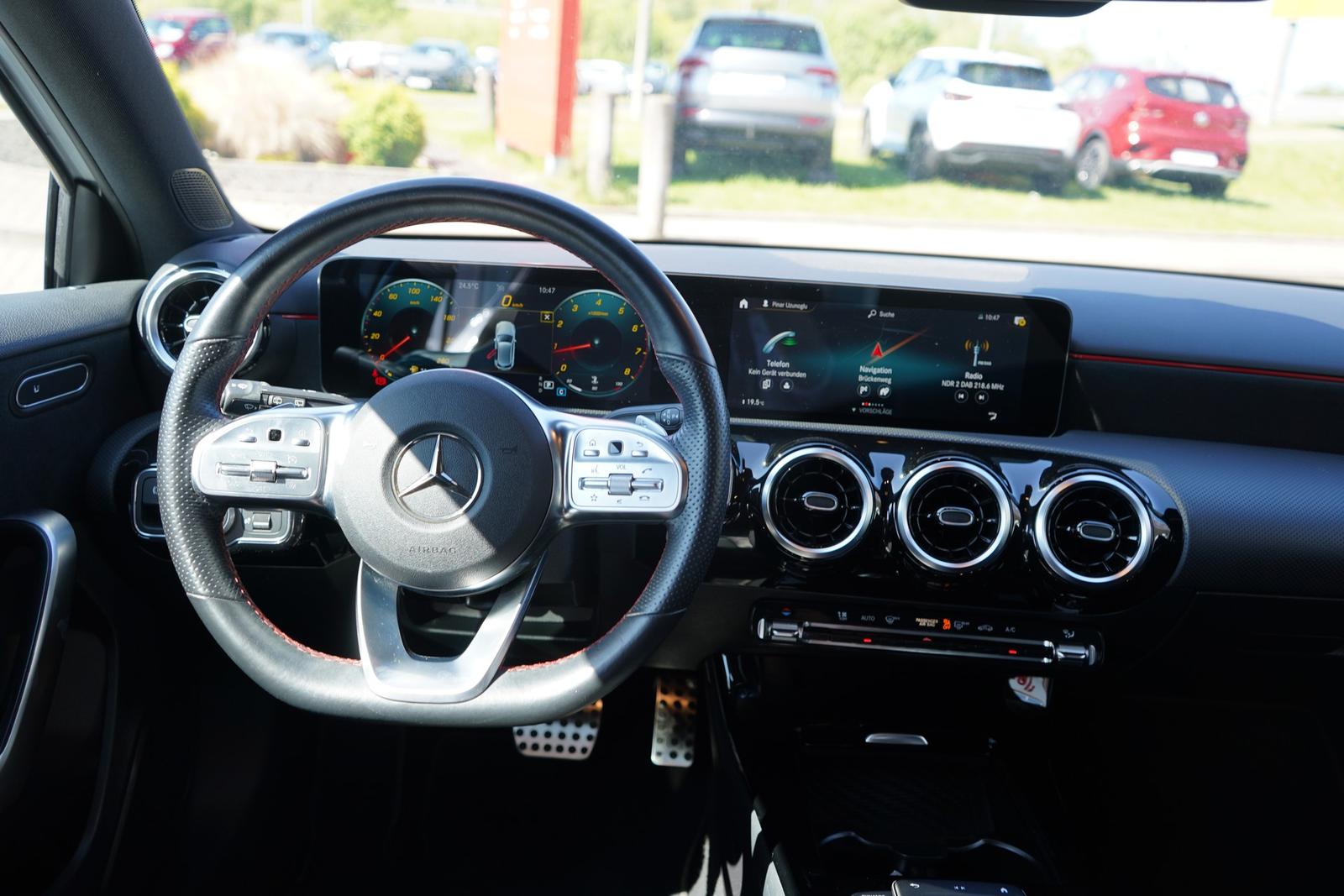Mercedes-Benz A-Class A200 AMG Line LED Klimaaut. Navi 360° Spurhalte, миниатюра 13