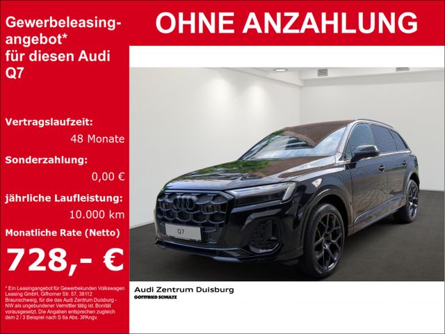 Audi Q7 S line 50 TDI quattro 7 Sitzer Sportpaket HUD