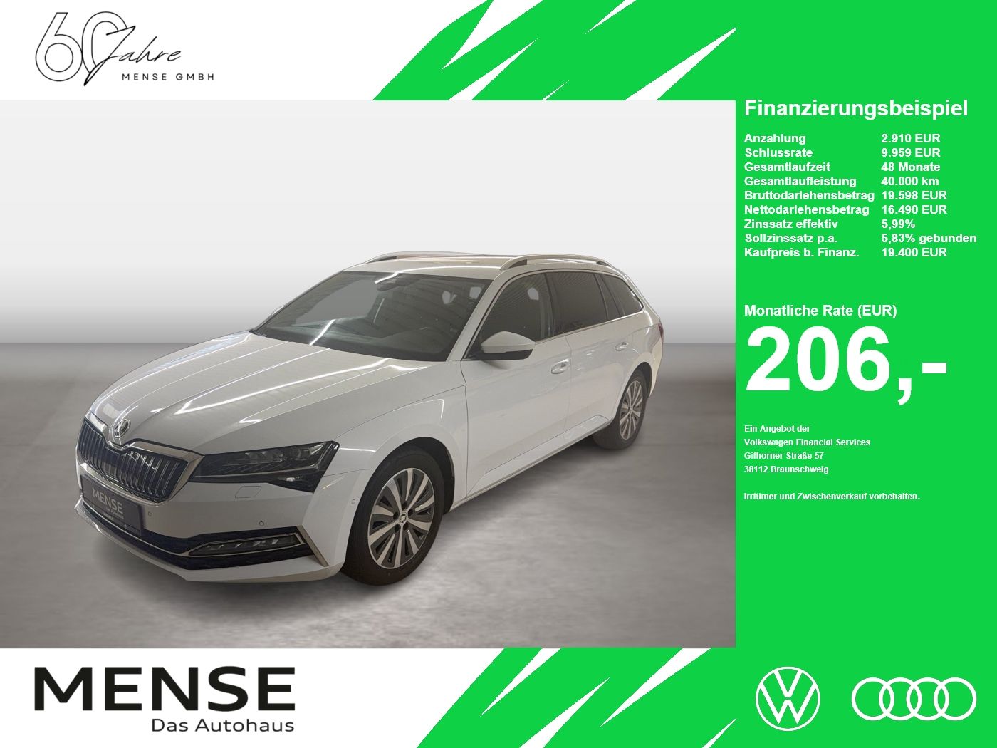 Skoda Superb Combi Style 1.4l TSI iV 160kW 6-Gang-DSG