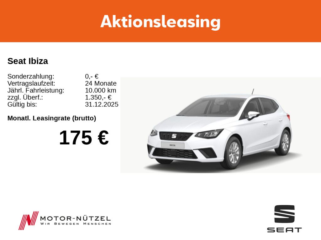 Seat Ibiza 116PS DSG/ SHZ/ NAVI/ DAB/ LED/ PDC/ RFK
