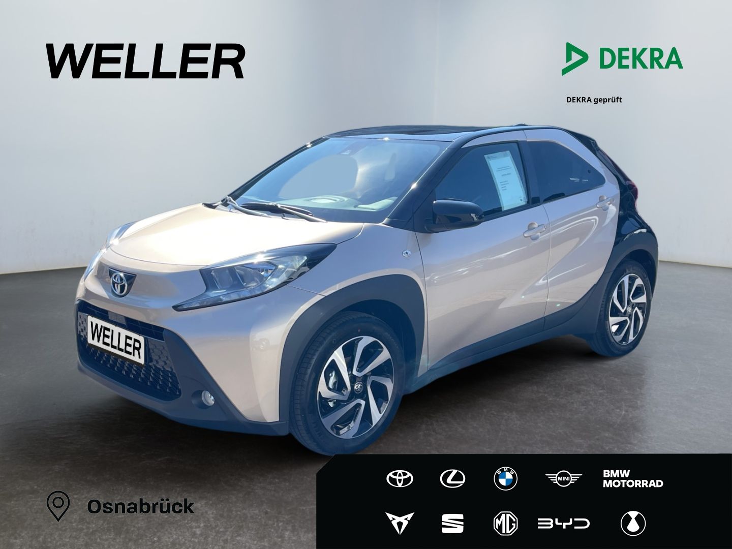 Toyota Aygo X Teamplayer *CarPlay*SHZ*CAM*ACC*Bi-Tone*