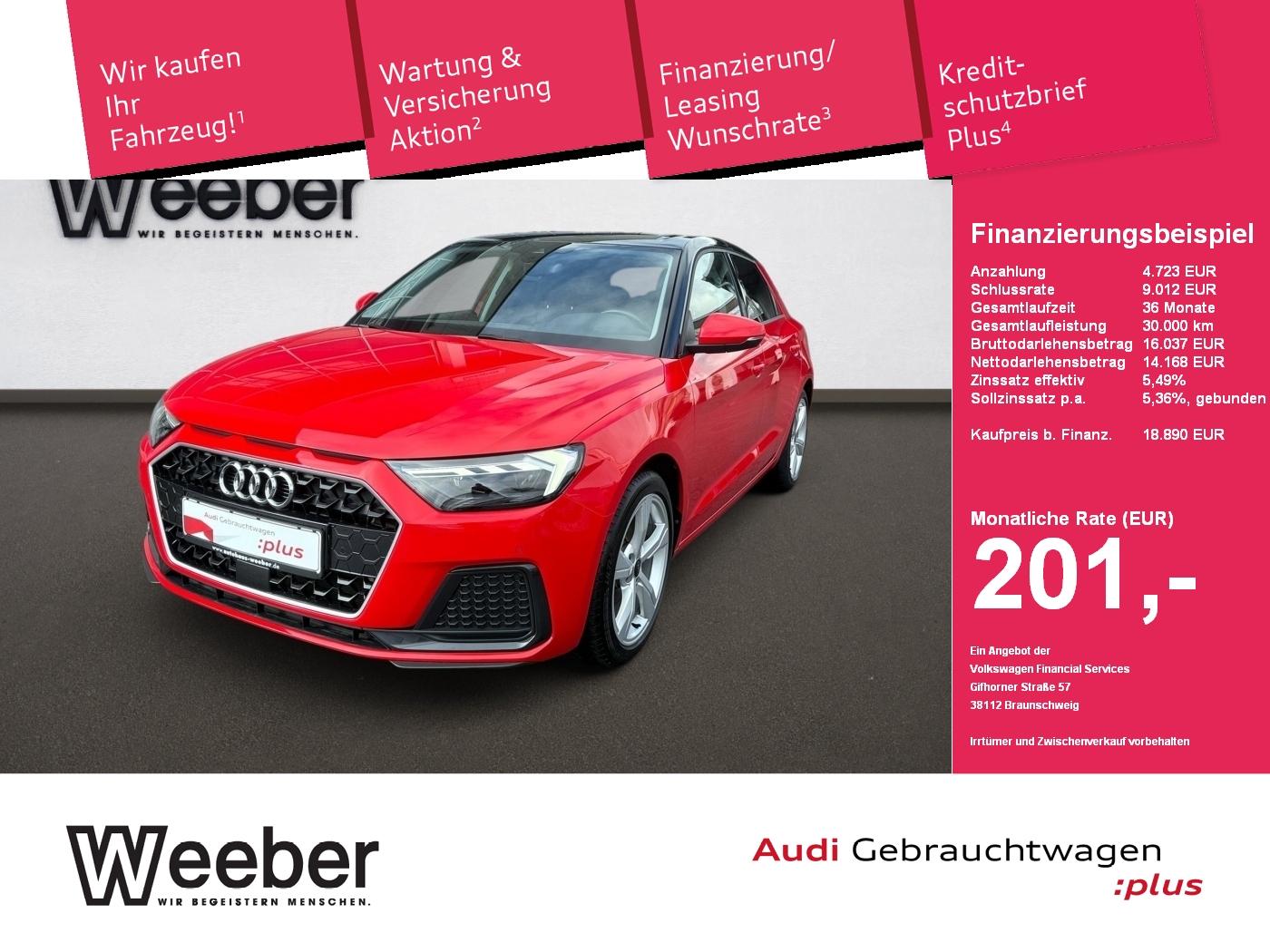 Audi A1 Sportback advanced *PDC*LED*NAVI*SHZ*17 LM*