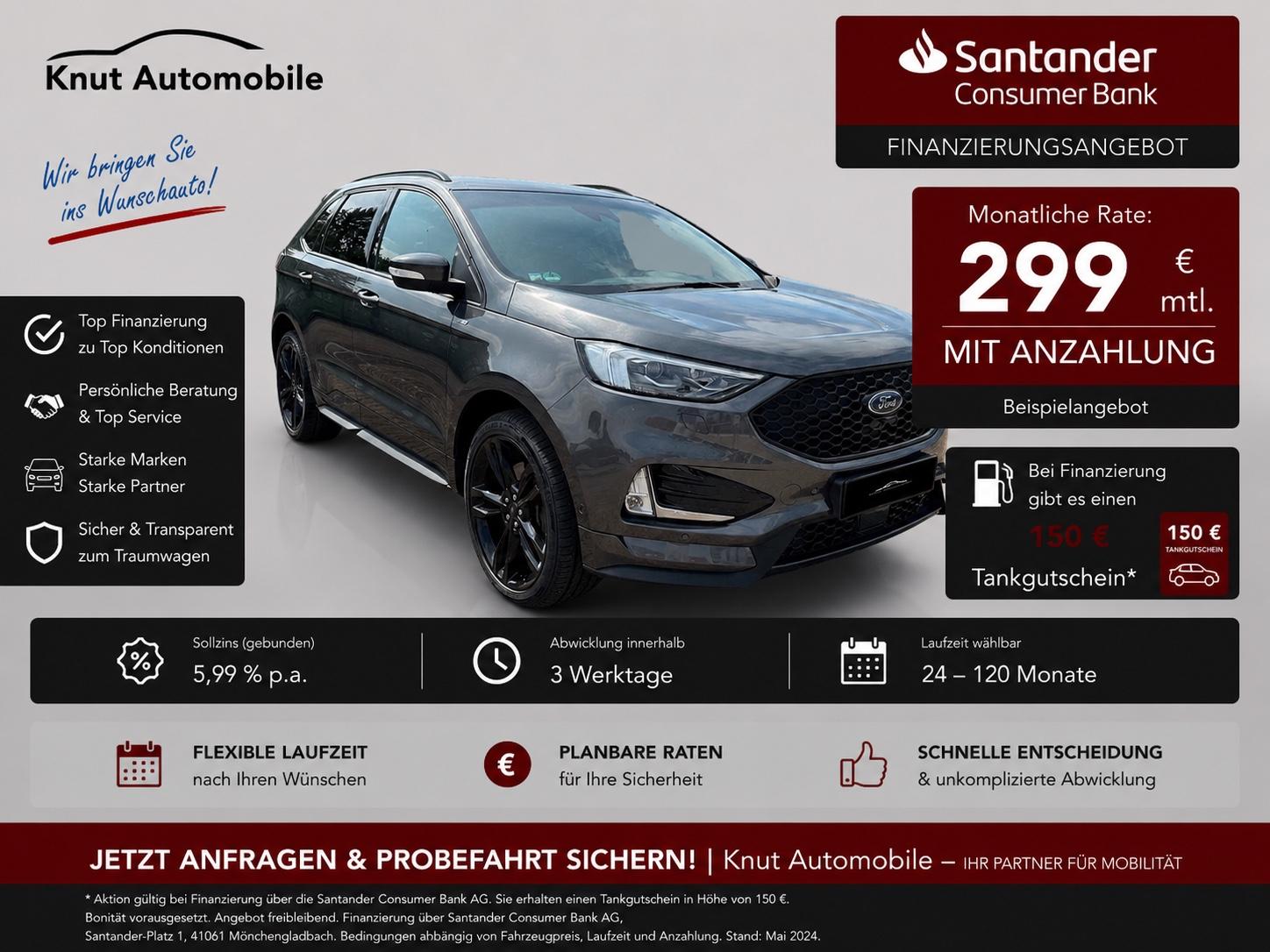 Ford Edge 2.0 BiTurbo *ST*B&O*NEUER MOTOR BEI FORD